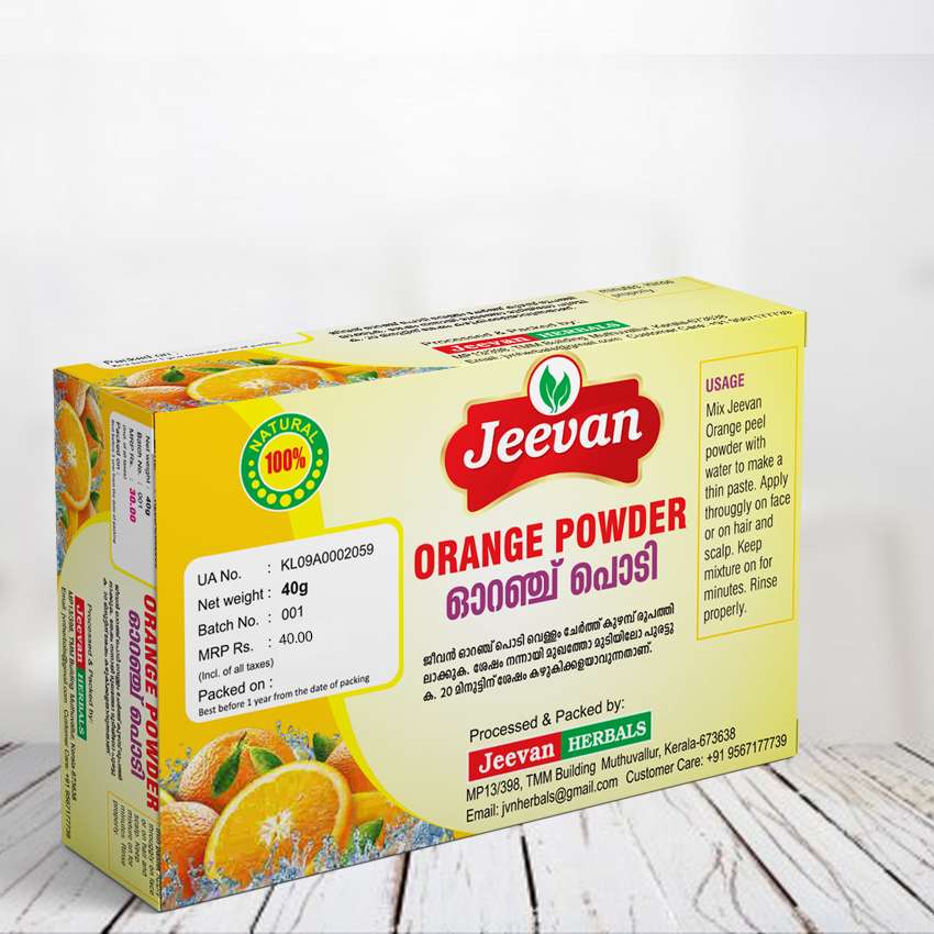 Orange Powder | Jeevan Herbals
